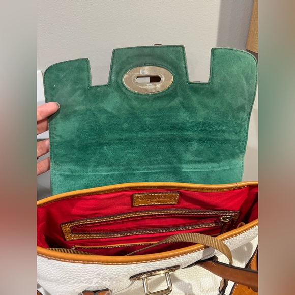 Dooney & Bourke Elisa Pebble Leather Satchel - Picture 6 of 8